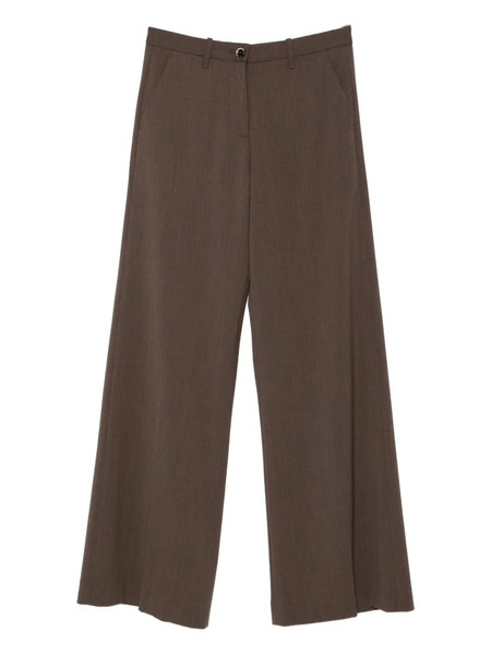  Nine In The Morning Stretch-wool Trousers - Brown 