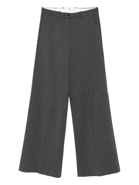  Nine In The Morning Wool Trousers - Grey 