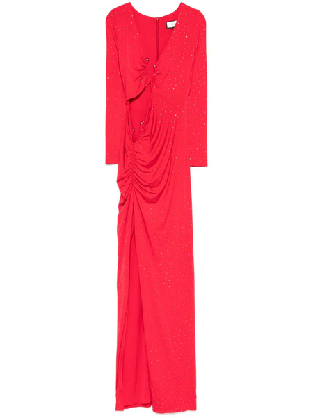  Nissa Crystal-embellished Maxi Dress - Red 