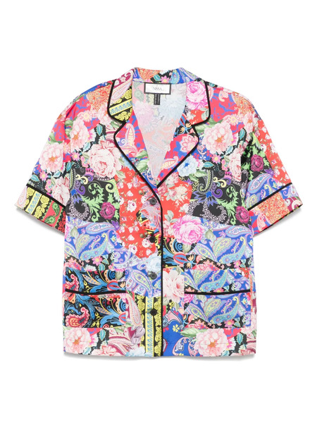  Nissa Printed Shirt - Black 