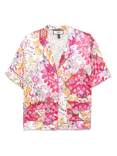  Nissa Printed Shirt - Pink 