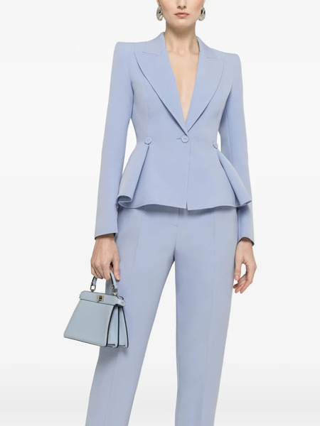  Nissa Single-breasted Blazer - Blue 