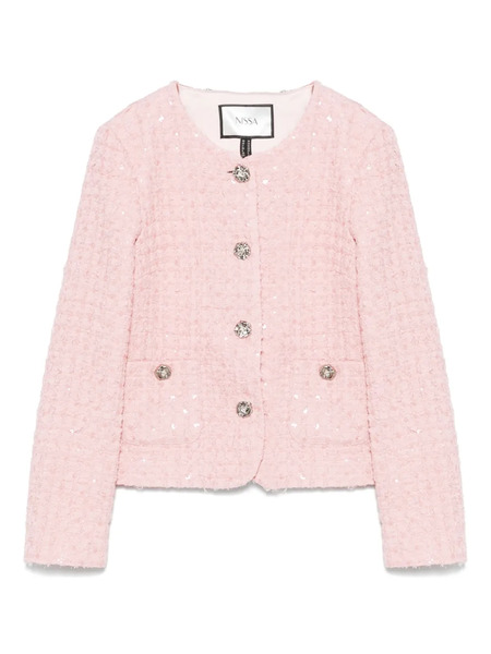  Nissa Tweed Jacket - Pink 