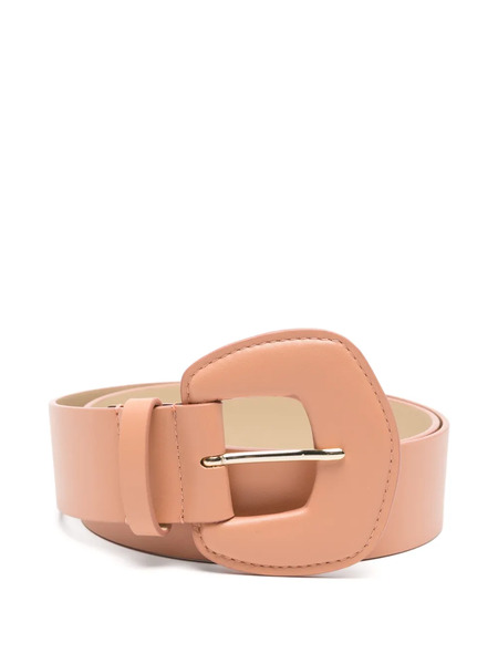  Niu Covered Buckle Belt - Pink 