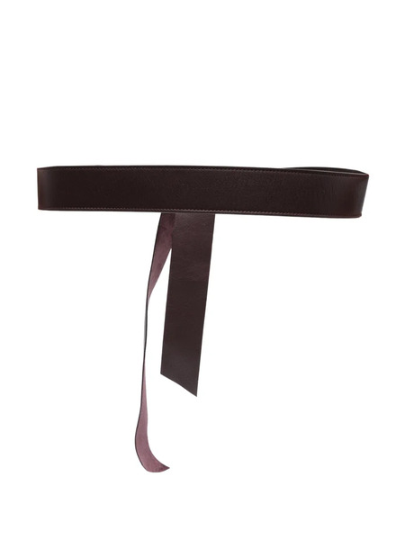  Niu Leather Belt - Purple 