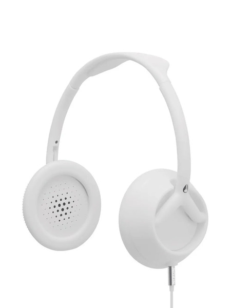  Nixon Trooper 3-button Headphones - White 