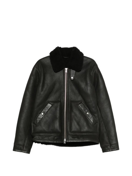  Nn07 Atkinson 8173 Leather Jacket - Brown 