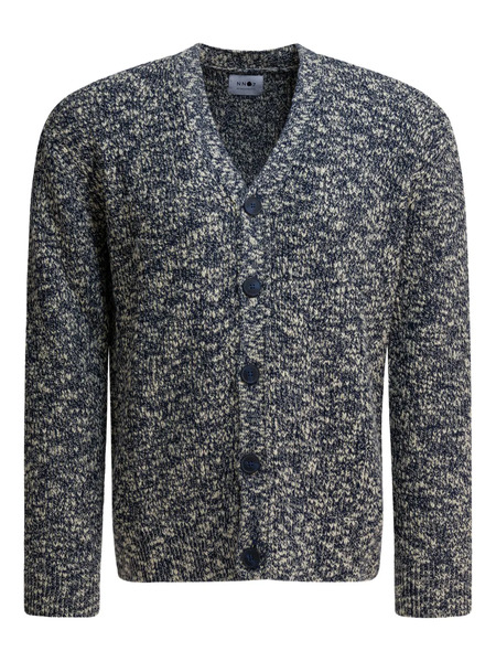  Nn07 Button Cardigan - Grey 
