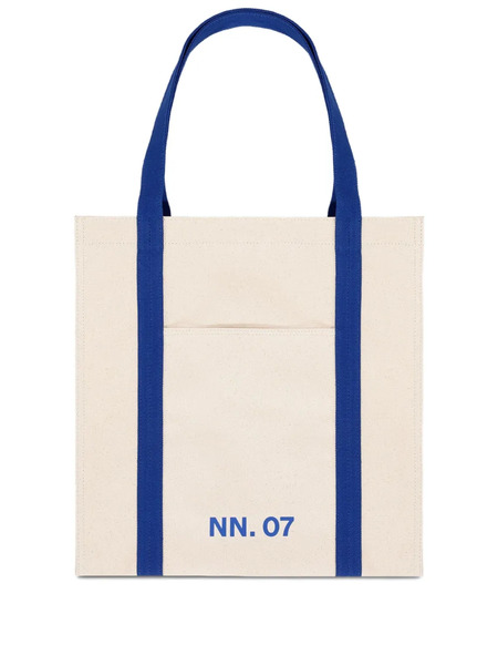  Nn07 Canvas Tote Bag - Neutrals 