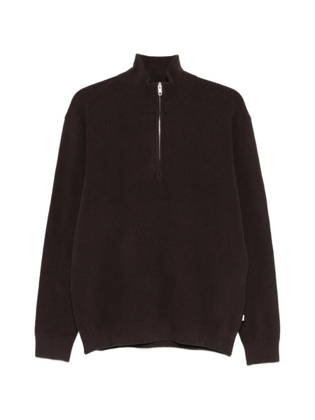  Nn07 Danny 6429 Half-zip Sweater - Brown 