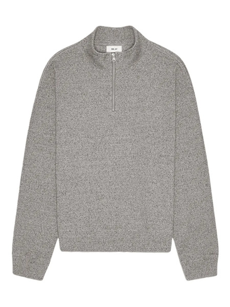  Nn07 David Half-zip Sweatshirt - Grey 