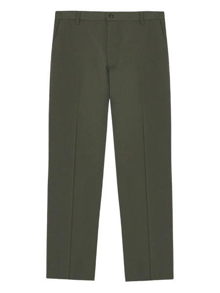  Nn07 Flat-front Trousers - Green 