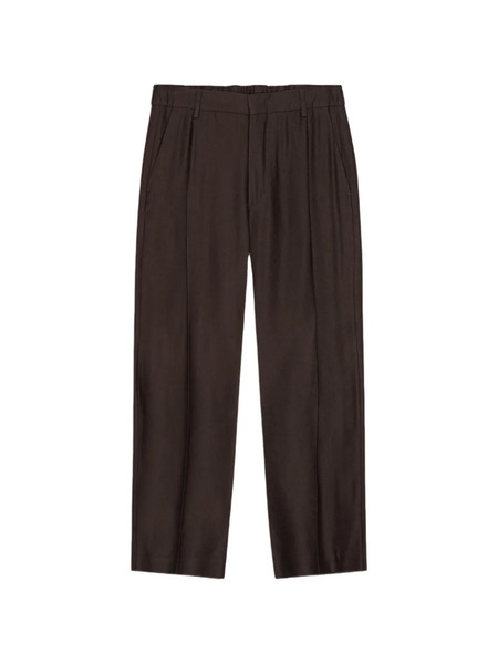 Nn07 Kay Pleat Press Folds Trousers - Brown 