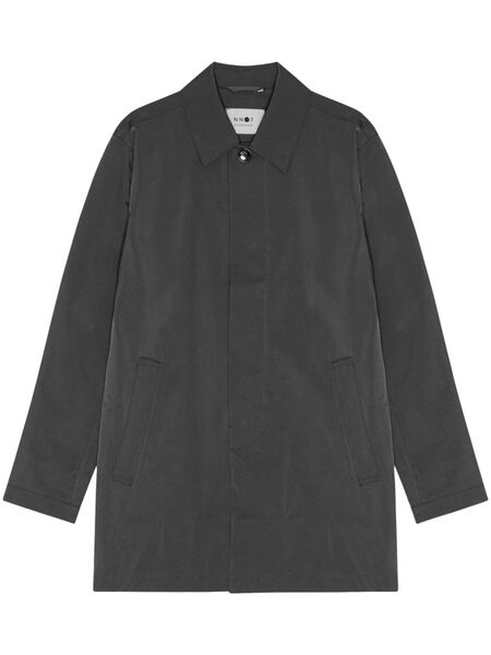  Nn07 Kim Single-breasted Coat - Grey 