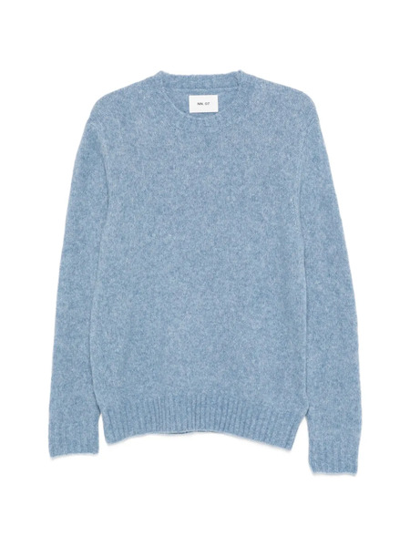  Nn07 Lee 6598 Crew Neck Sweater - Blue 