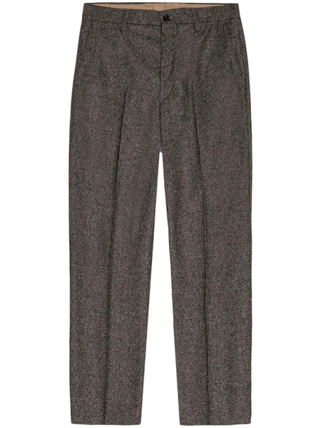  Nn07 Mid-rise Tailored Trousers - Brown 