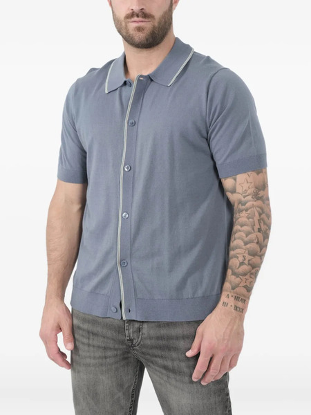  Nn07 Nolan Short-sleeve Shirt - Blue 