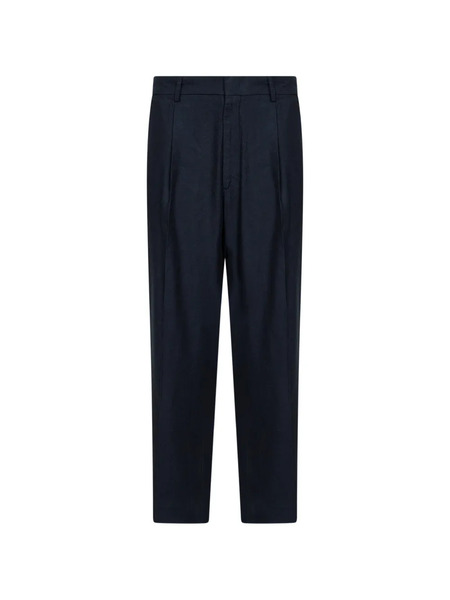  Nn07 Pleated-design Trousers - Blue 