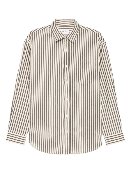  Nn07 Skyler Shirt - Neutrals 