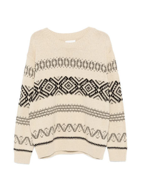  Nn07 Todd 60029 Long-sleeve Crew Neck Sweater - Neutrals 