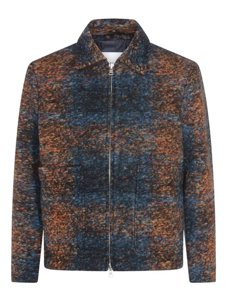  Nn07 Zipped Jacket - Blue 