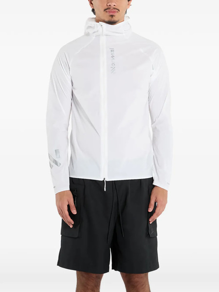  Nnormal Hooded Trail Wind Jacket - White 