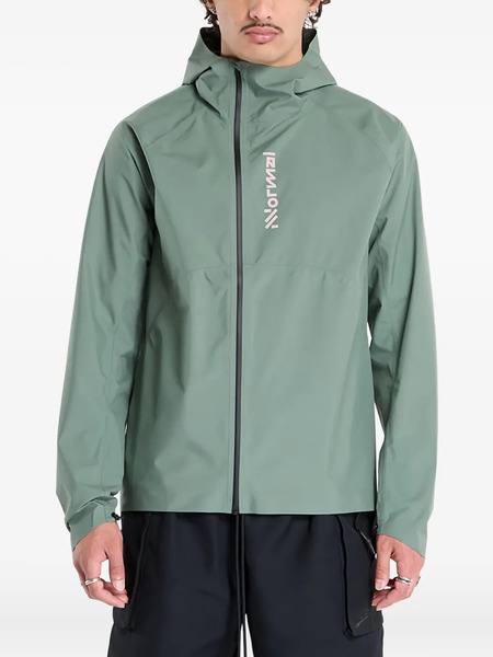  Nnormal Zip-fastening Sports Jacket - Green 