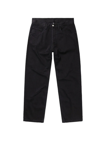  No Problemo Patch Embroidered Jeans - Black 