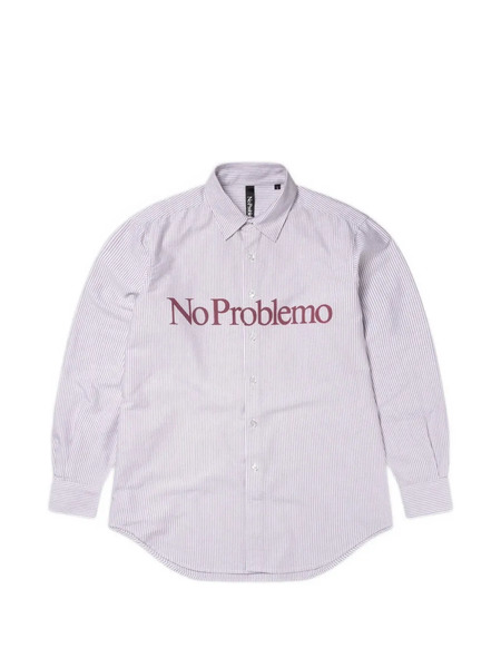  No Problemo Striped Shirt - Red 