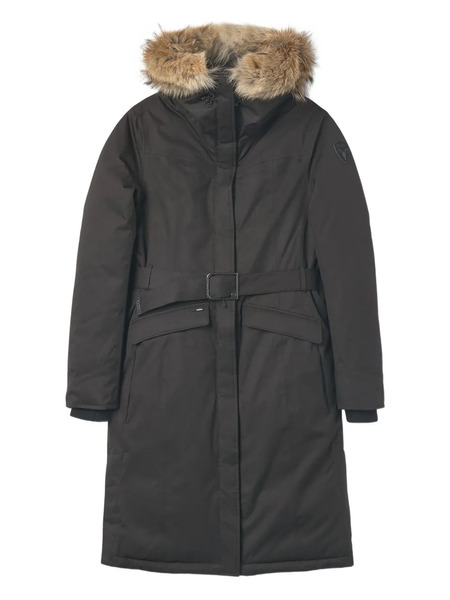  Nobis Belted Parka - Grey 