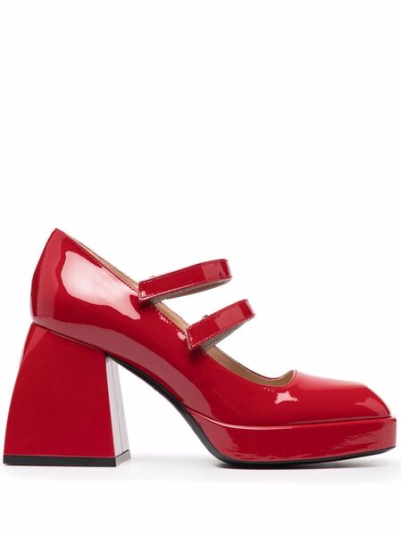  Nodaleto Bulla Babies 65 Leather Pumps - Red 