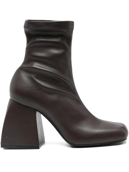  Nodaleto 90mm Mila Boots - Brown 
