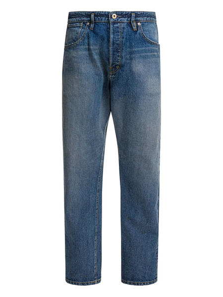  Nonnative Button-fly Straight-leg Jeans - Blue 