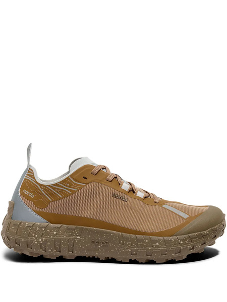  Norda 001a Mesh-panel Sneakers - Brown 
