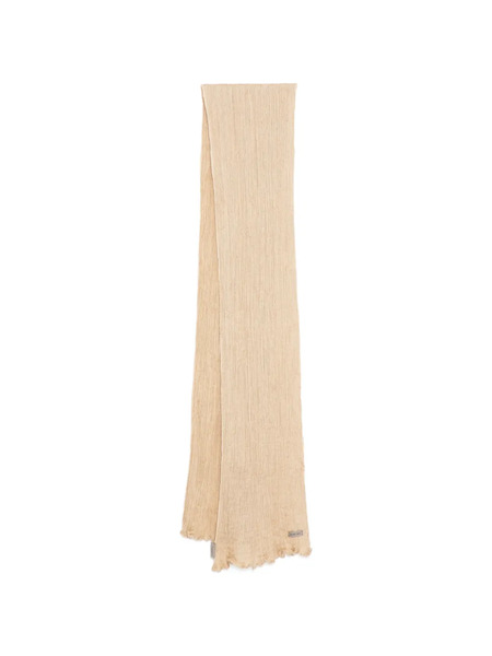  Norlha Feather Ripples Scarf - Neutrals 