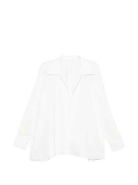  Norma Kamali Collared Shirt - White 