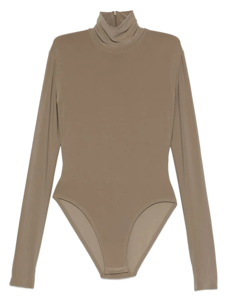  Norma Kamali Long-sleeve Bodysuit - Neutrals 