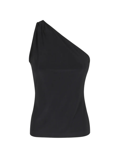  Norma Kamali One-shoulder Top - Black 