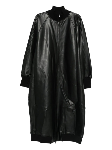  Norma Kamali Zip-up Oversized Jacket - Black 
