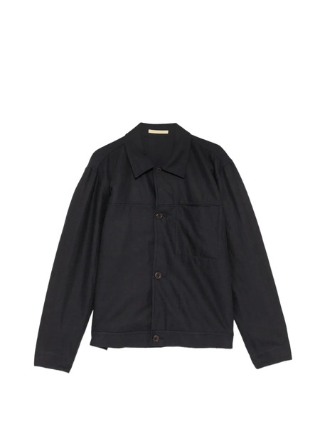  Norse Projects Arresskov Twill Overshirt Jacket - Black 