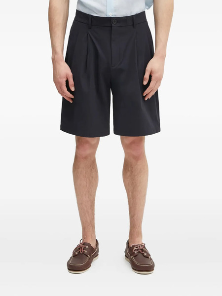  Norse Projects Benn Pleated Shorts - Blue 