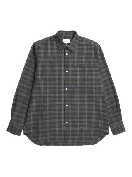  Norse Projects Checked Shirt - Grey 