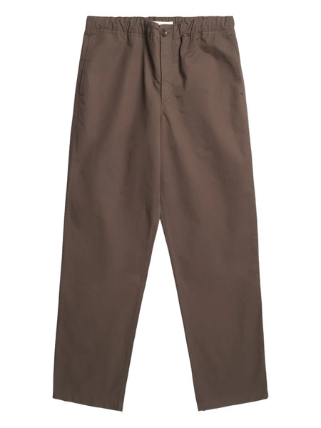  Norse Projects Elasticated-waist Trousers - Brown 