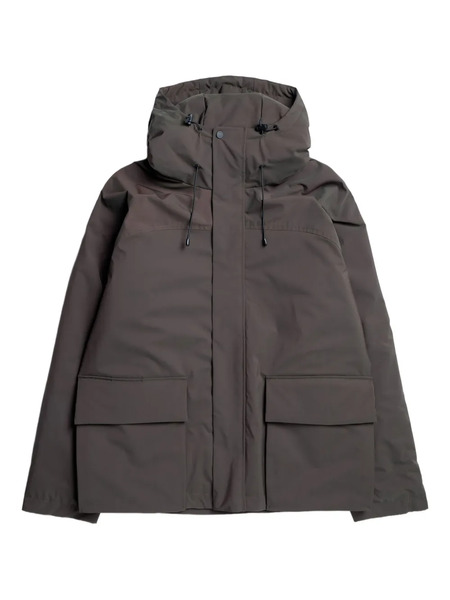  Norse Projects Hooded Pocket Jacket - Brown 