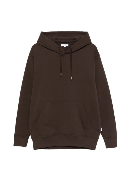  Norse Projects Kangaroo-pocket Hoodie - Brown 