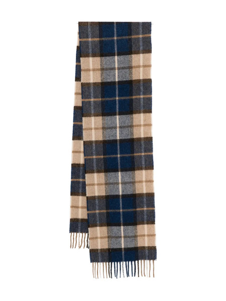  Norse Projects Moon Checked Scarf - Blue 