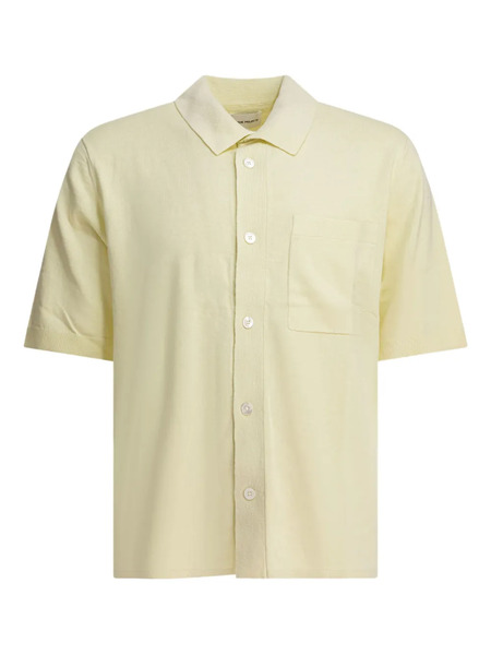  Norse Projects Patch-pocket Polo Shirt - Yellow 