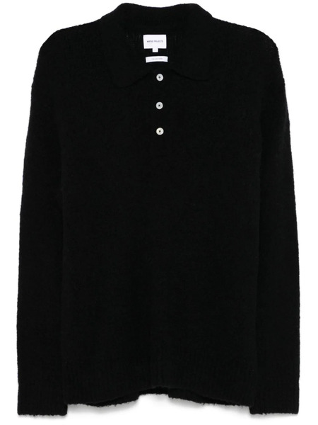  Norse Projects Rasmus Polo Shirt - Black 