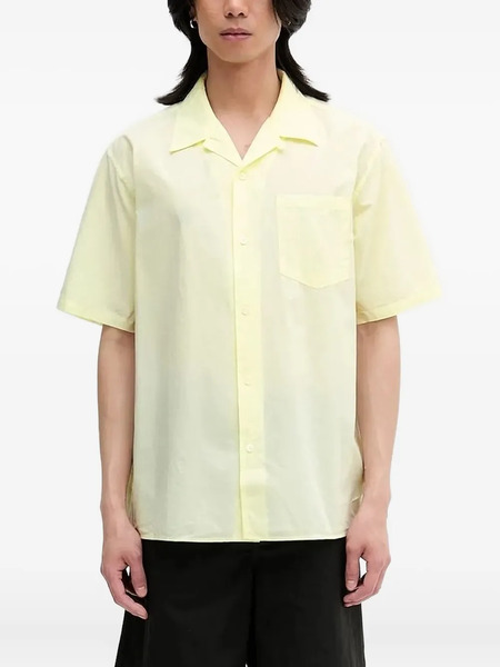  Norse Projects Short-sleeve Chest-pocket Shirt - Yellow 