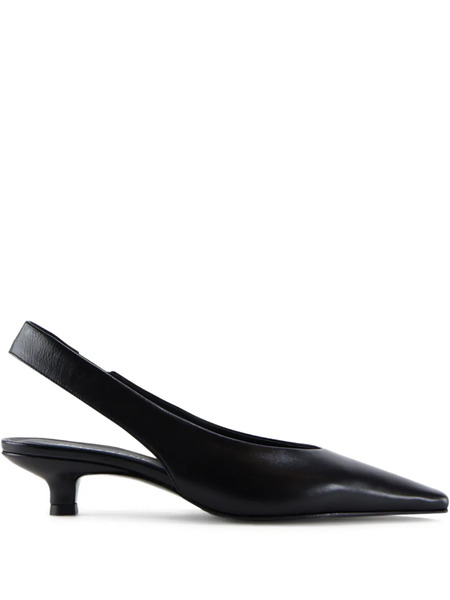  Notabene Eleonora Slingback Kitten Pumps - Black 